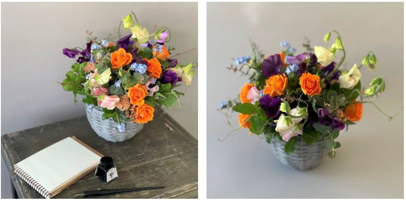 ※画像はイメージです。使用する花や資材は店舗や入荷状況によって異なります。