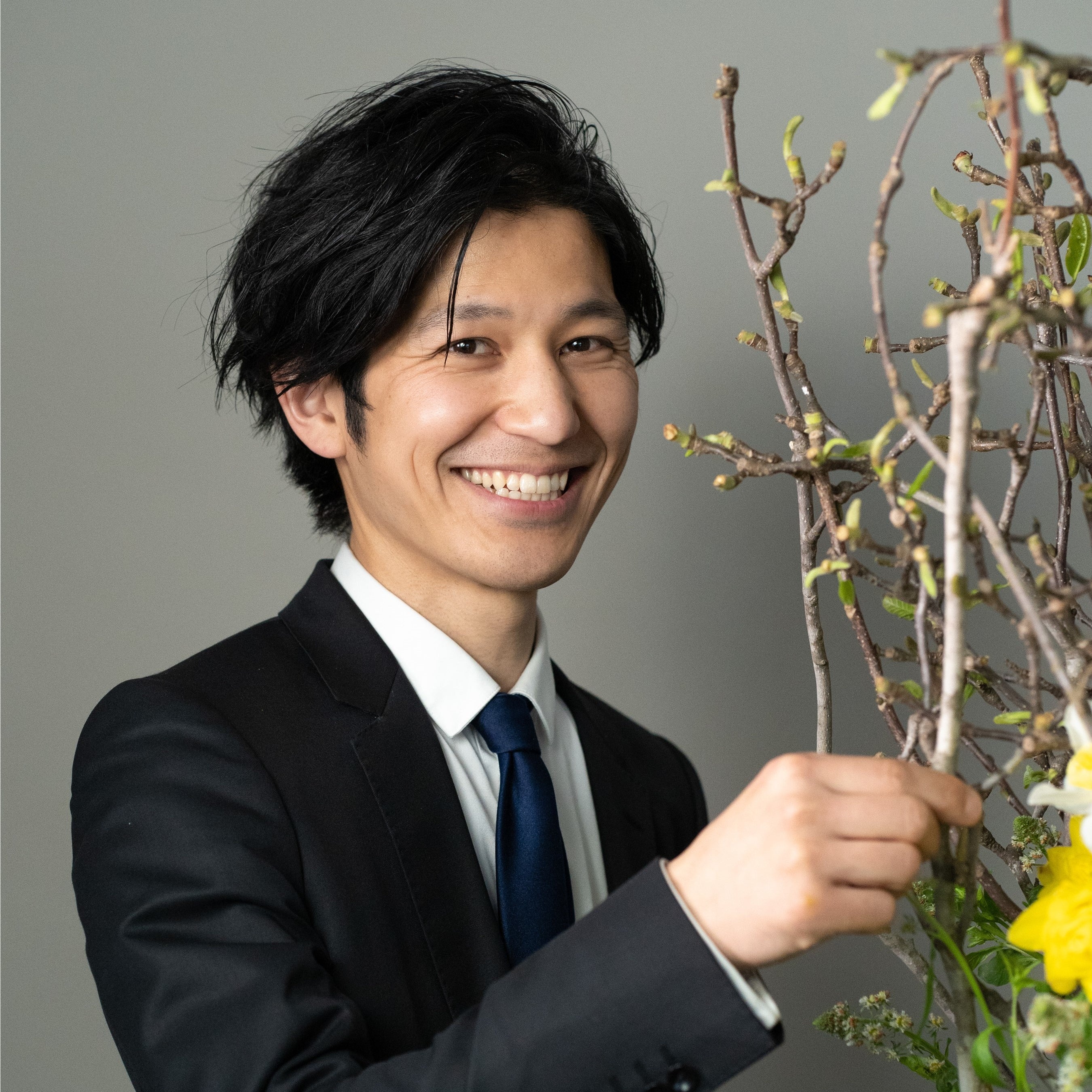 第一園芸 店舗事業部統轄店長 江辺 雄亮（デザイン担当）