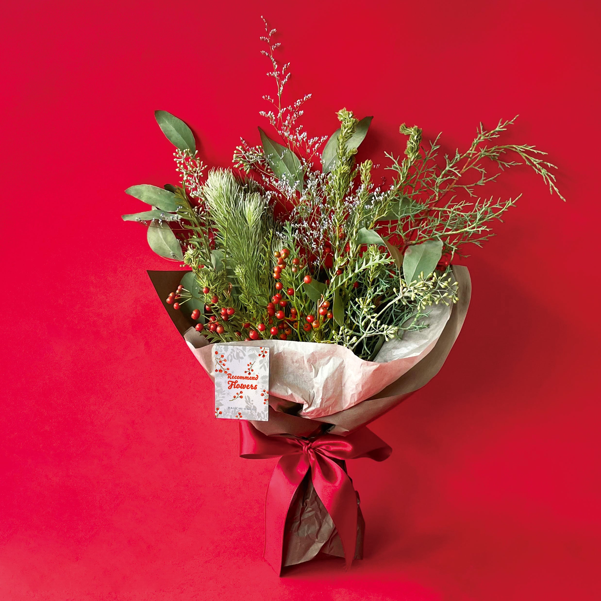 ※画像はイメージです。使用する花や資材は店舗や入荷状況によって異なります。