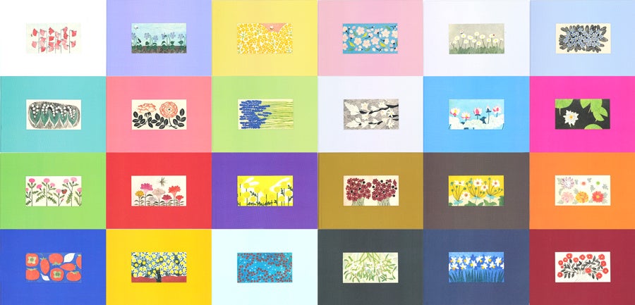 四季の移ろいと旬の花のダイアリー「花毎 二十四節気手帳2023