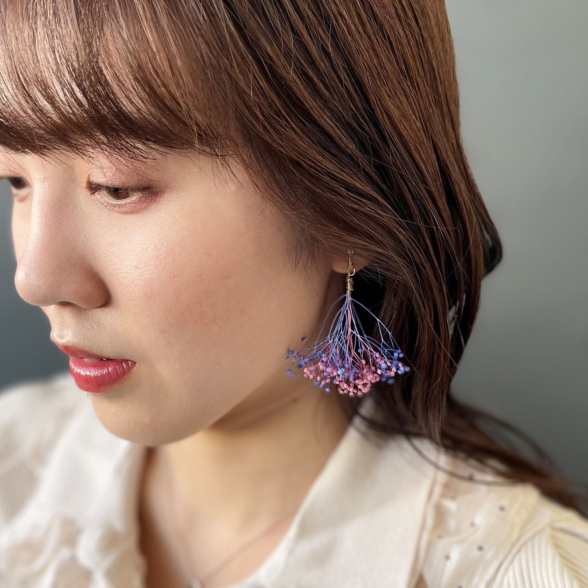 アクセサリー Exclusively for Kati 本物の植物を素材に使ったボタニカルアクセサリー『Kunie Katori』から