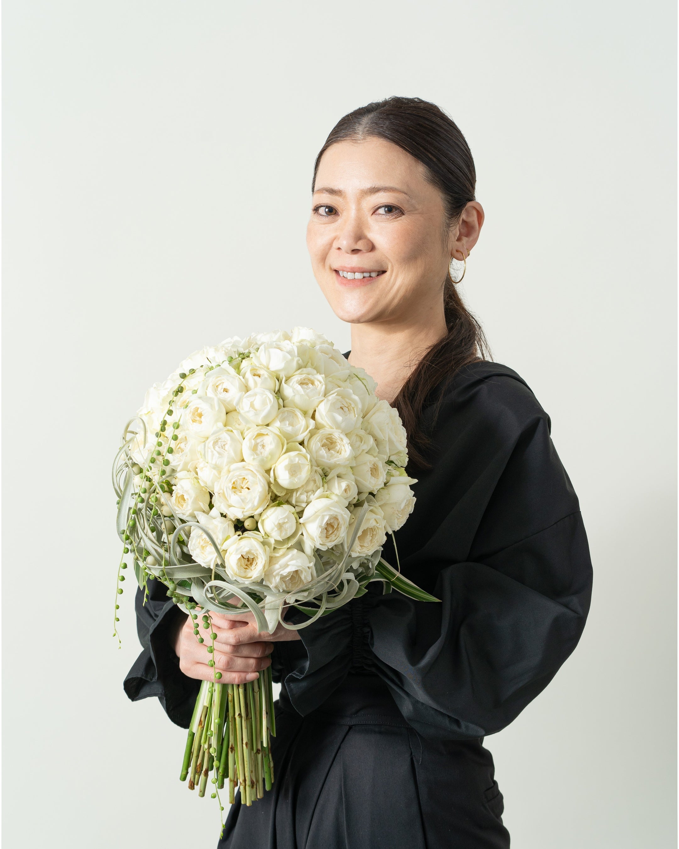 第一園芸 商品販売事業部 フラワーデザイン課　課長 志村 紀子（デザイン担当）