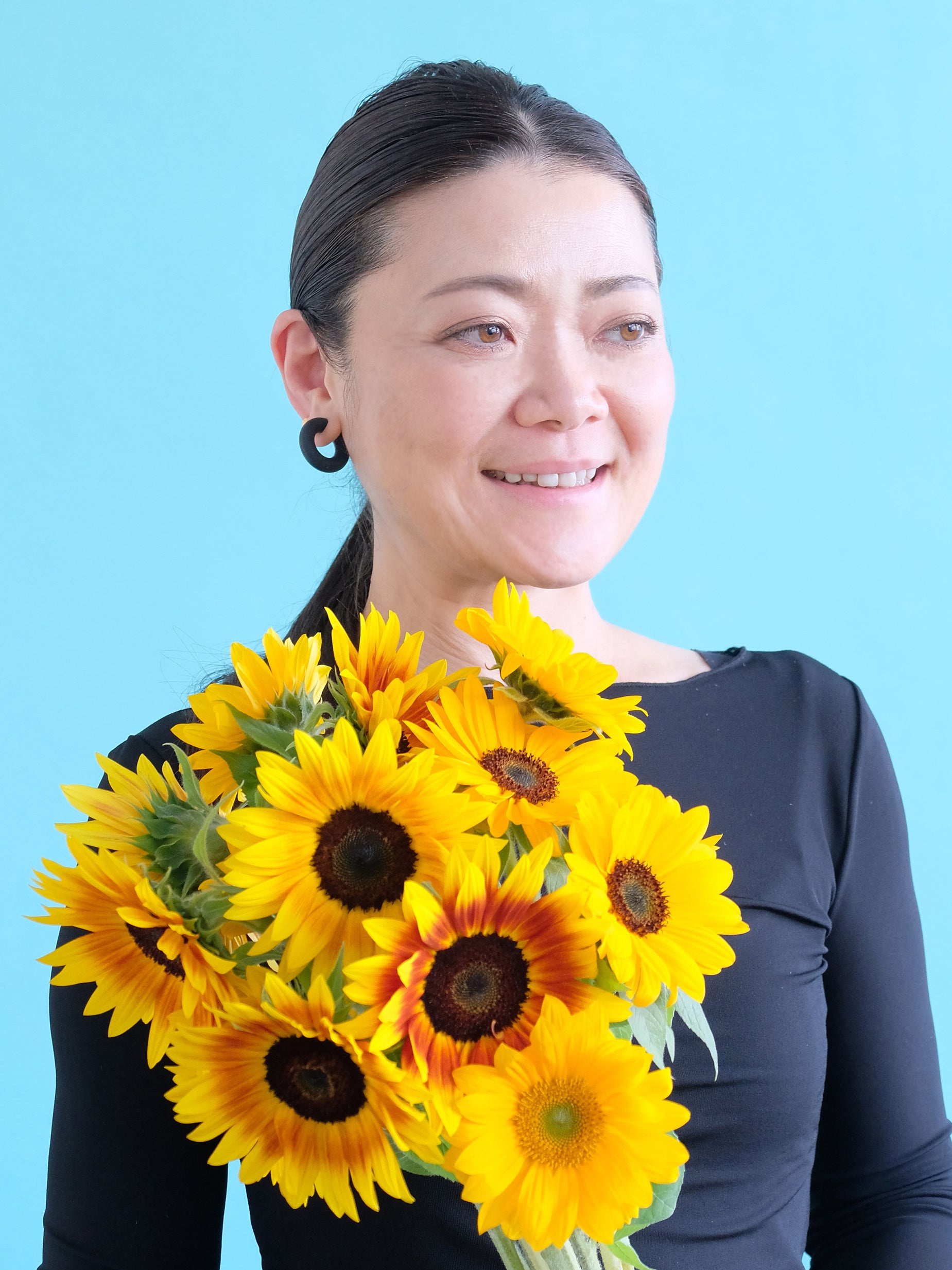 第一園芸 商品販売事業部 フラワーデザイン課　課長&nbsp; 志村 紀子（デザイン担当）