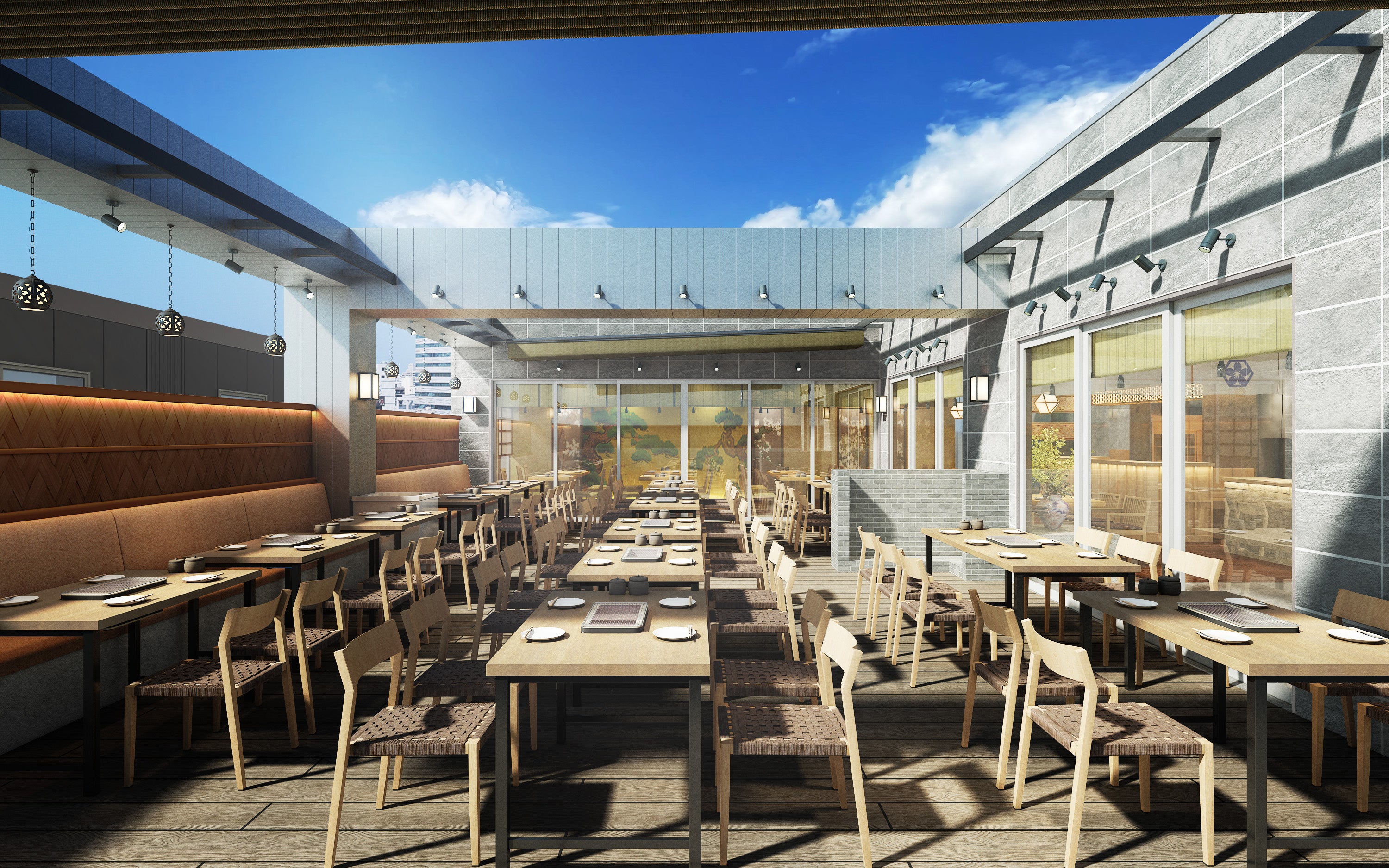 食 BBQてらす御来光