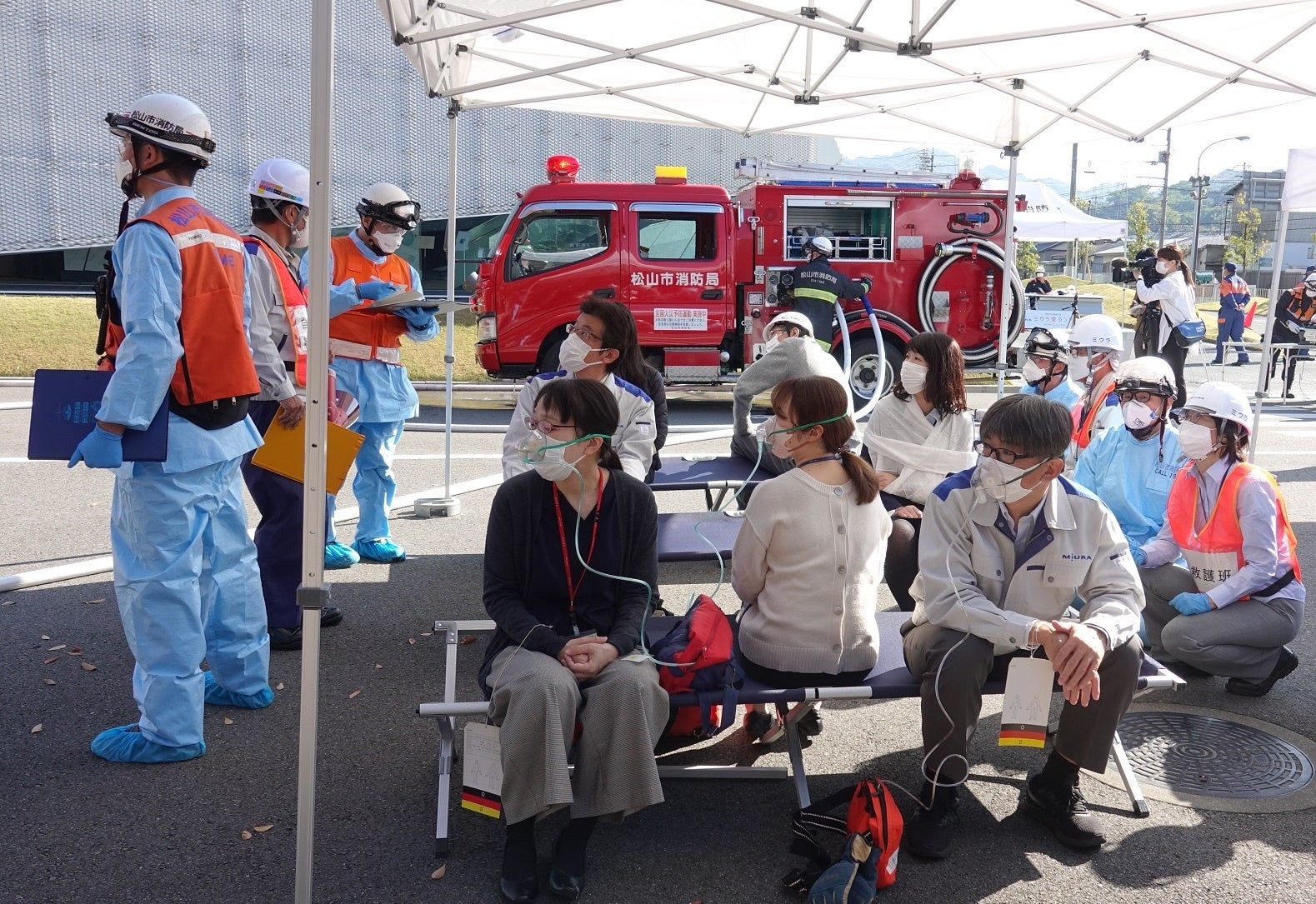 ▲トリアージ対応後