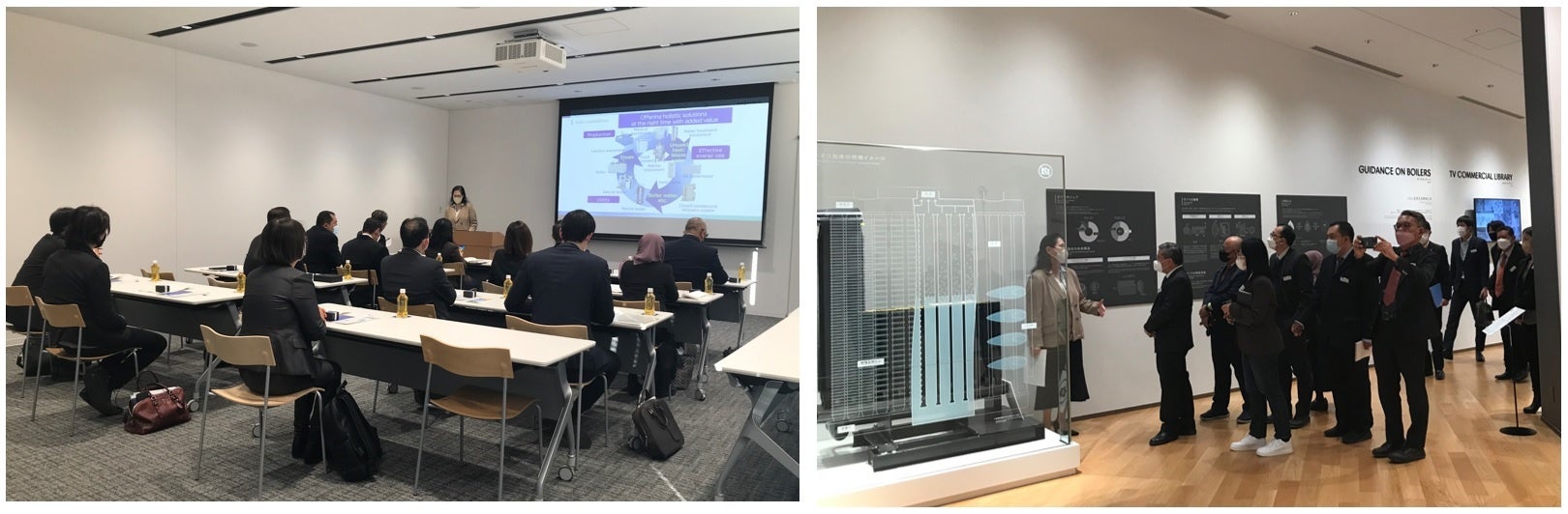 ▲ボイラについての説明