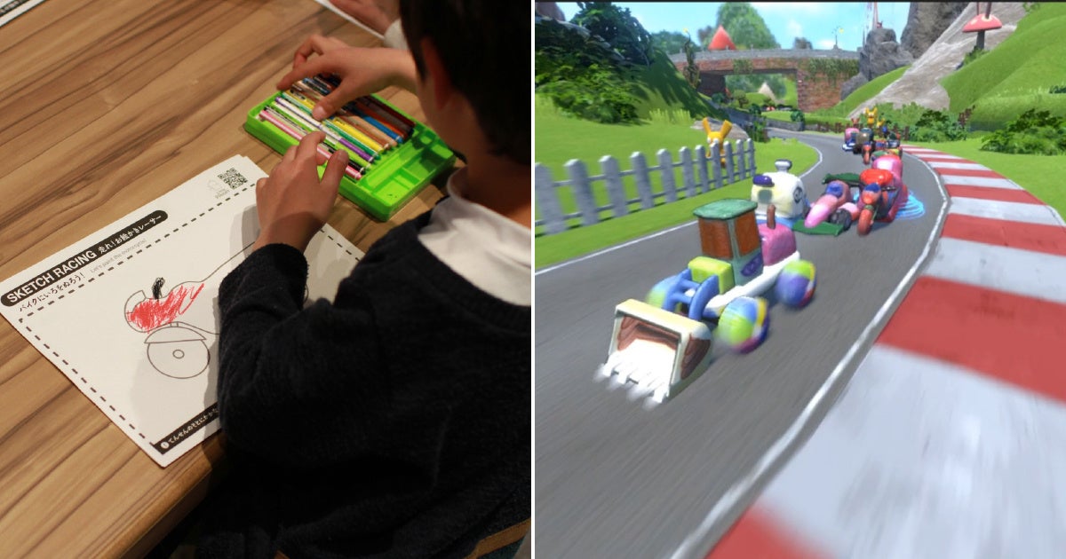 紙に書いた絵が立体で動き出す「デジタルぬりえ」