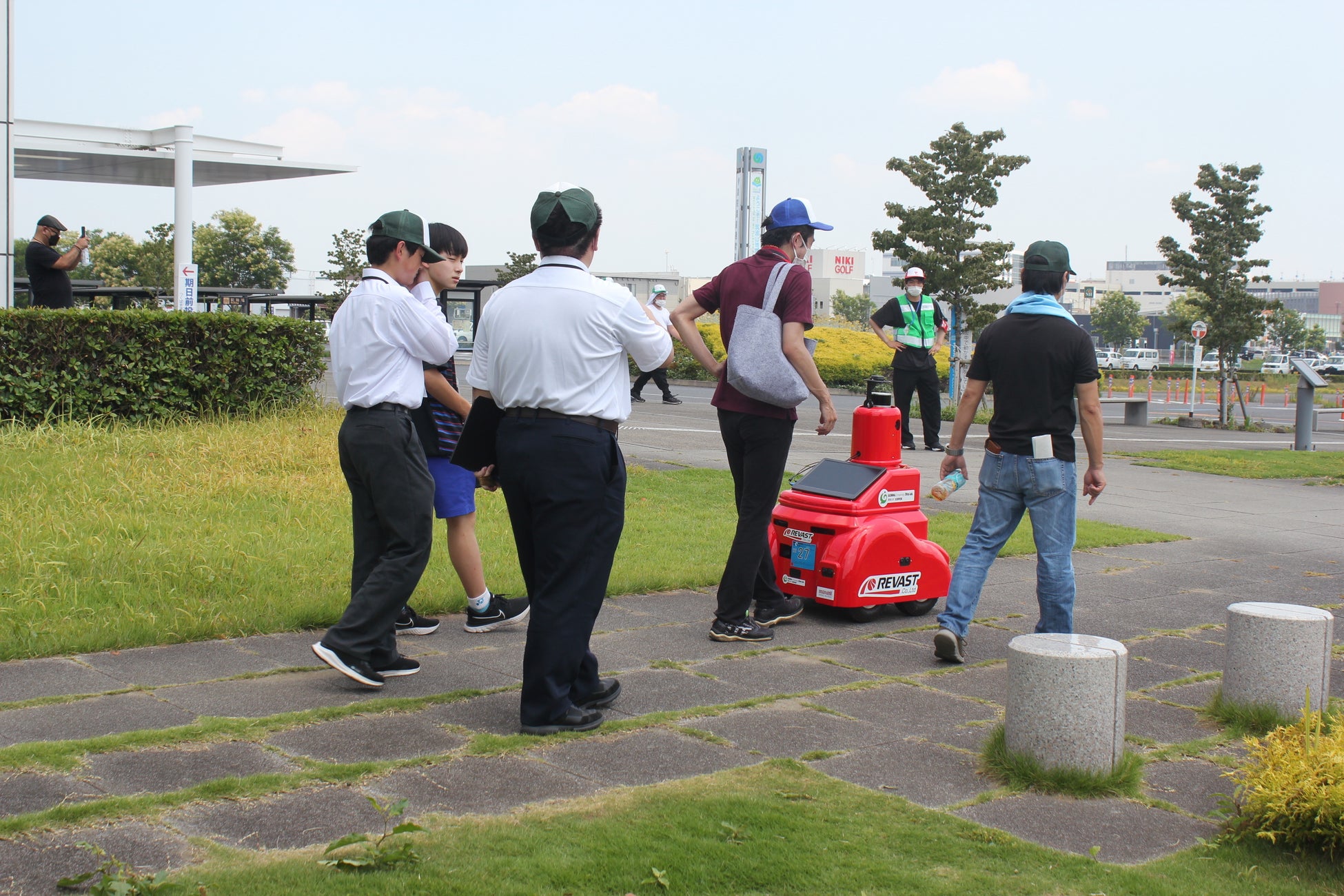 7月に実施した運営体験の様子