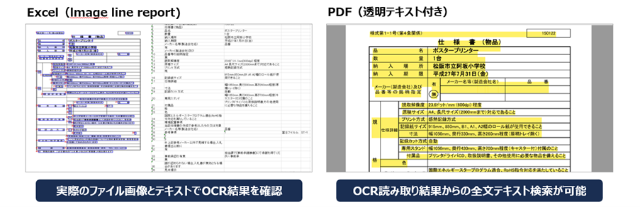 「ぜんぶよむもん」でテキスト化した結果の出力ファイルイメージ