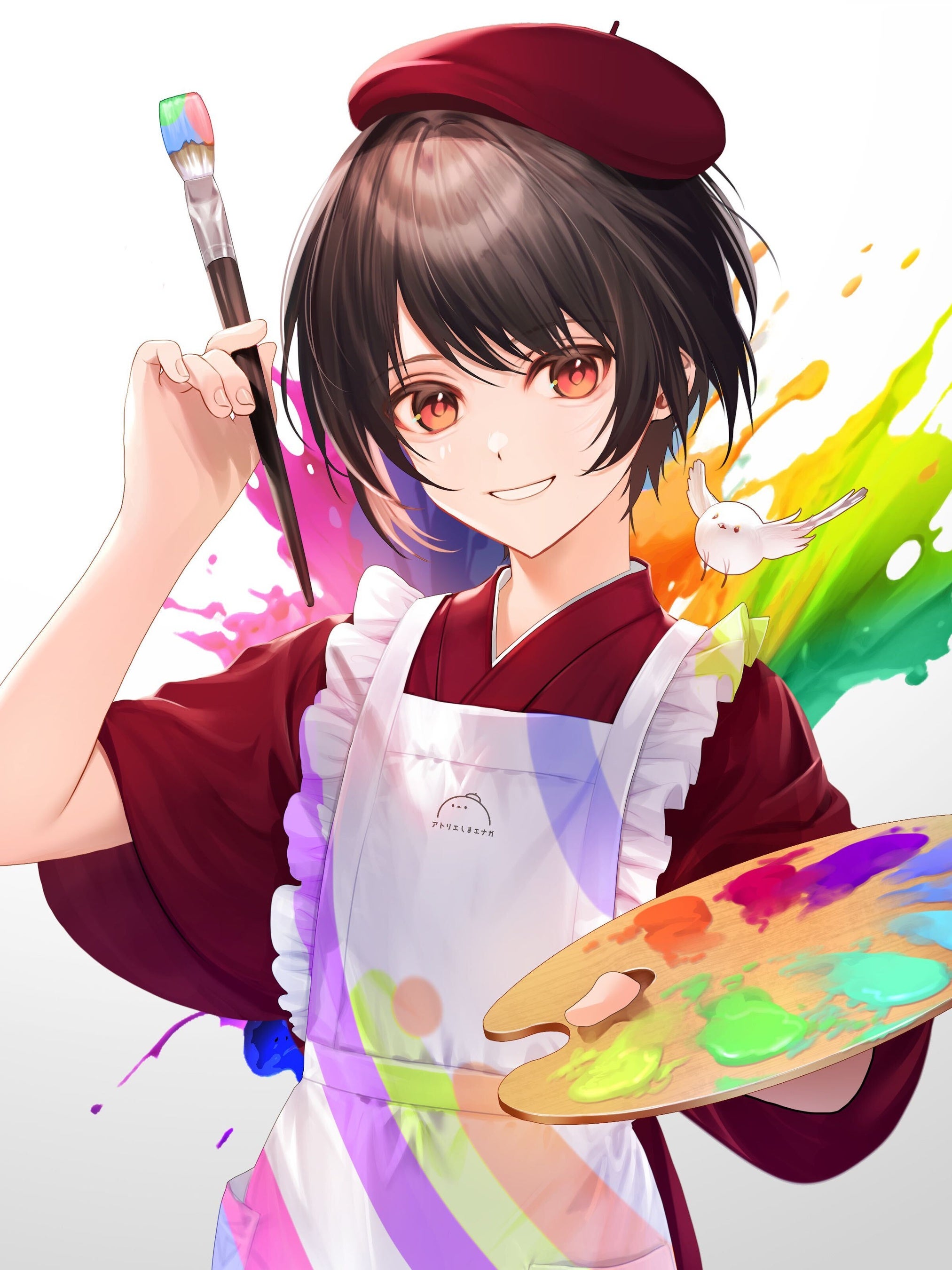 しまエナガ先生作のイラスト②