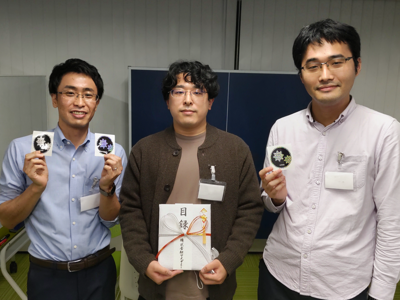 優勝した日本ゼオン株式会社チームの皆さん