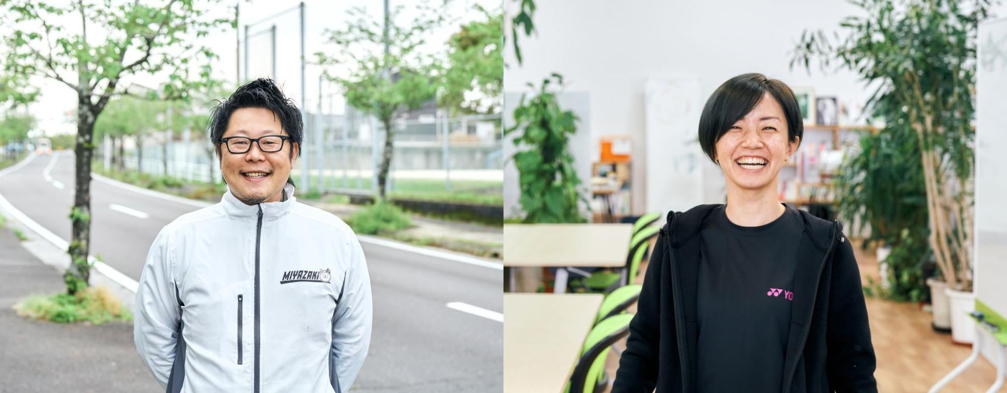 こゆ財団関係人口グループ　観光担当　鈴木伸吾・岡田真由美