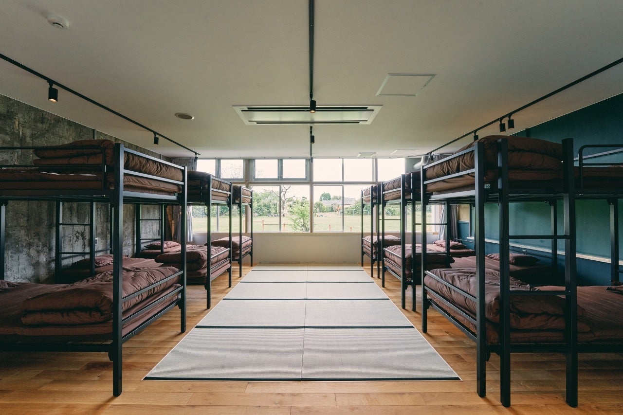 合宿に向いた大部屋。