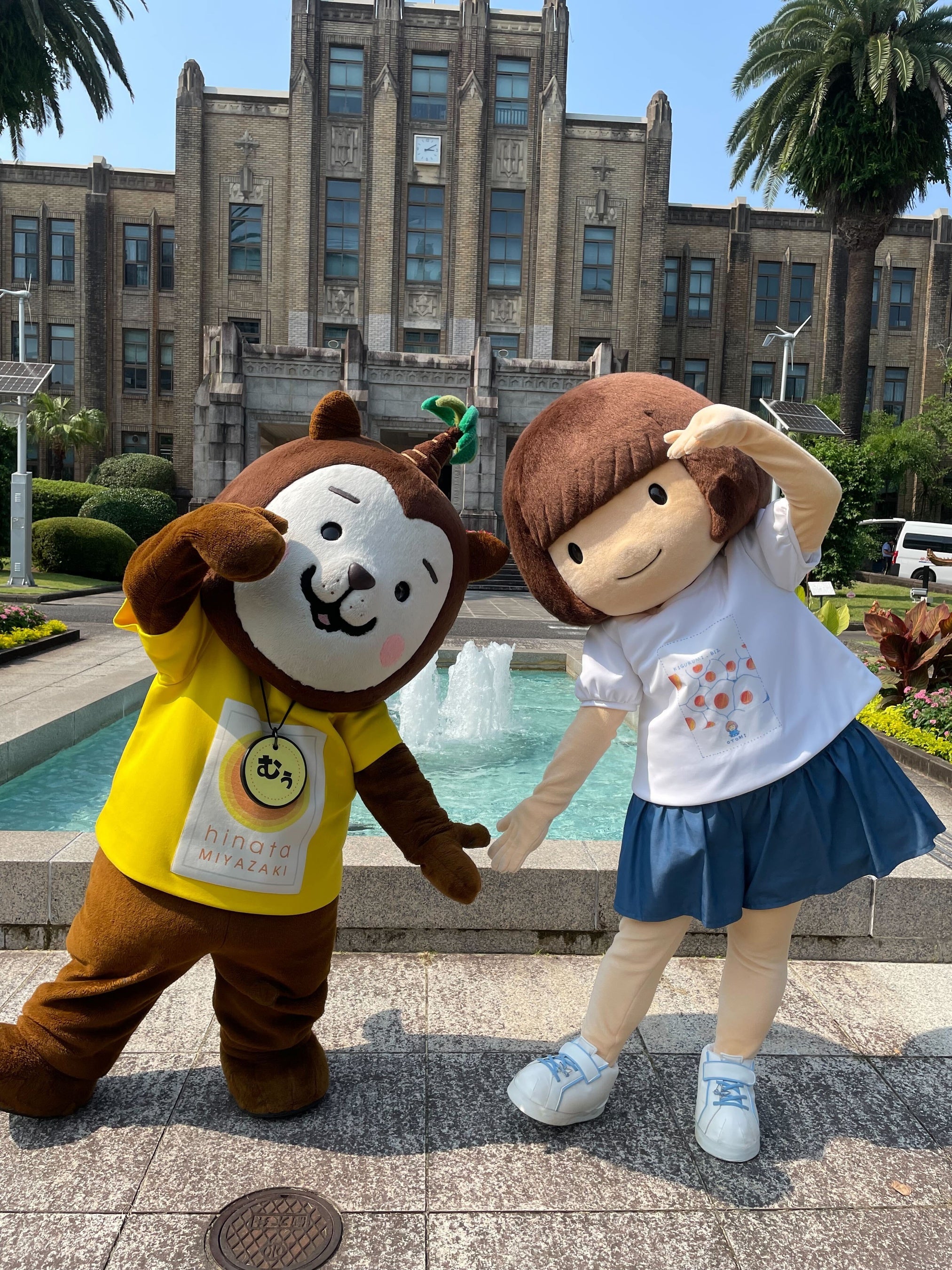 みやざき犬のひぃくんとはダンスのコラボレーション企画も実施