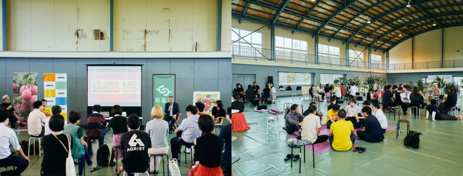 ▲2022年11月3日に同会場で開催したイベントの様子