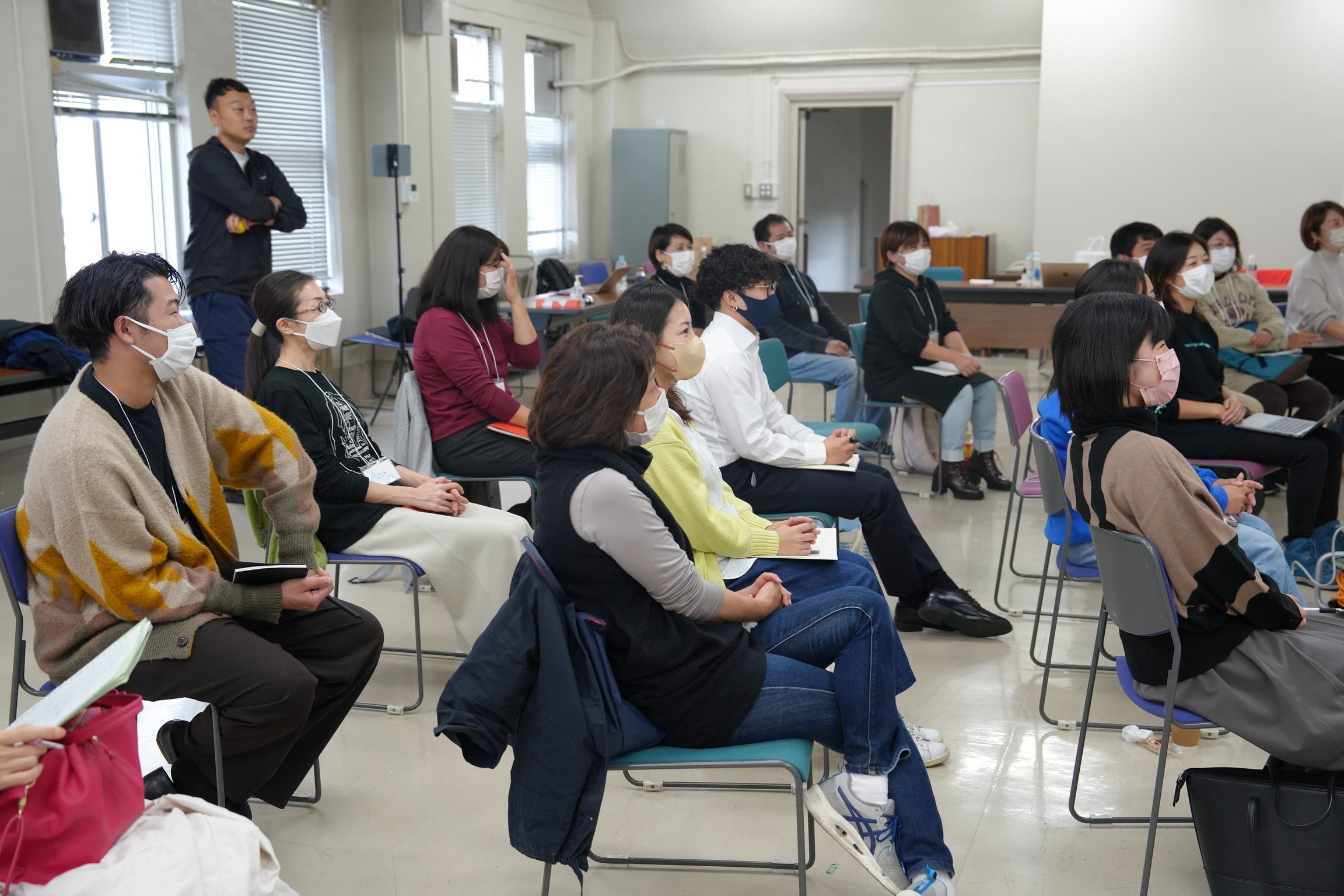 講師による講座の様子。