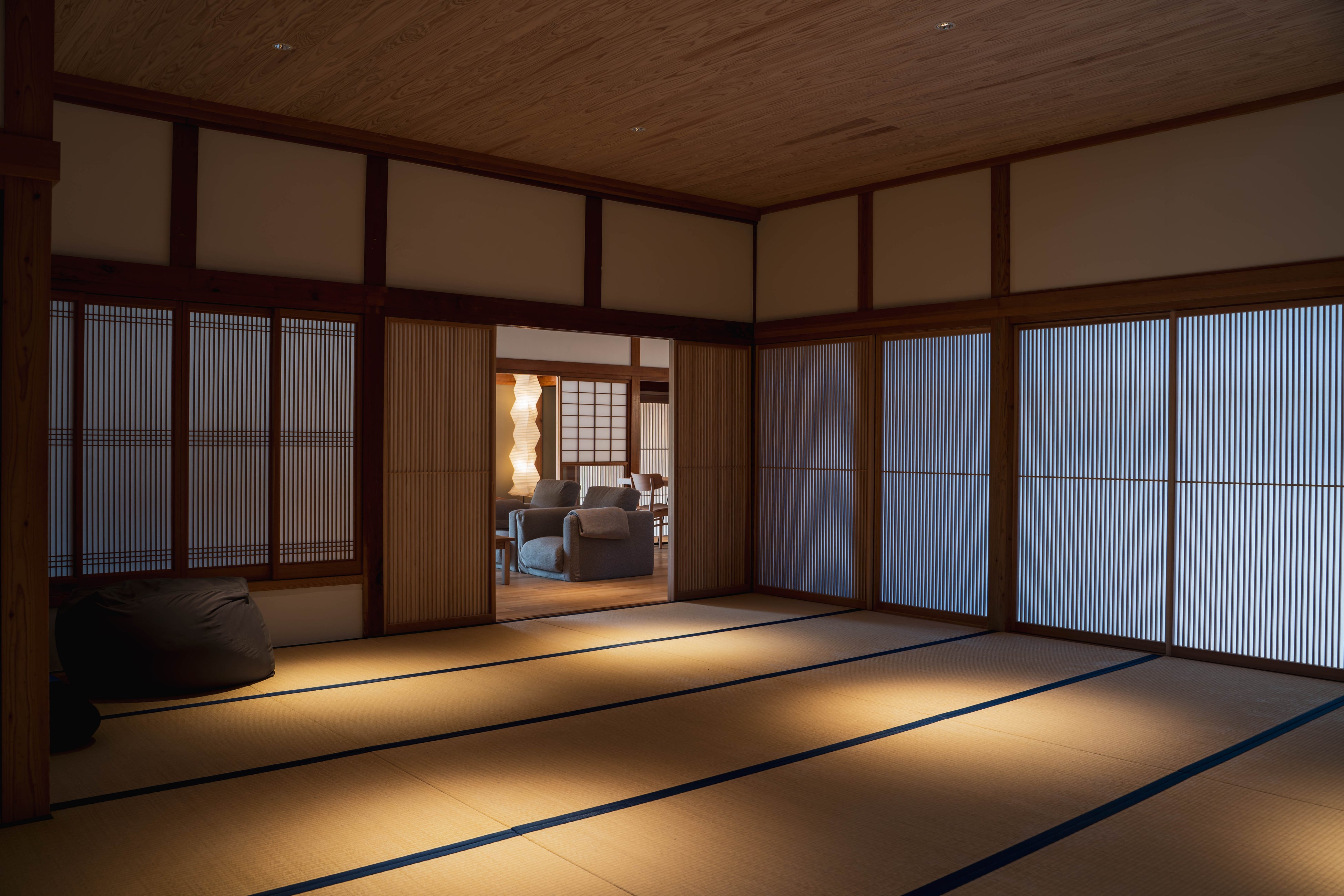 23畳の和室を活かした瞑想ルーム