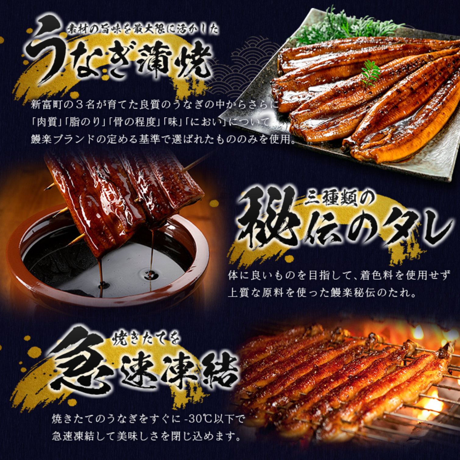 ふるさと納税 田野町 田野町産うなぎの白焼き(大) 4尾×6回 定期便 6ヶ月 定期コース 1尾あたり120〜150g