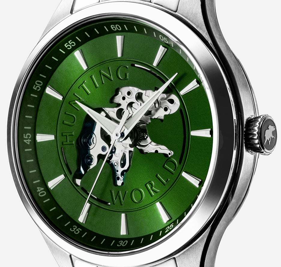 ハンティング・ワールドの時計コレクション “バチュークロス”をベルト