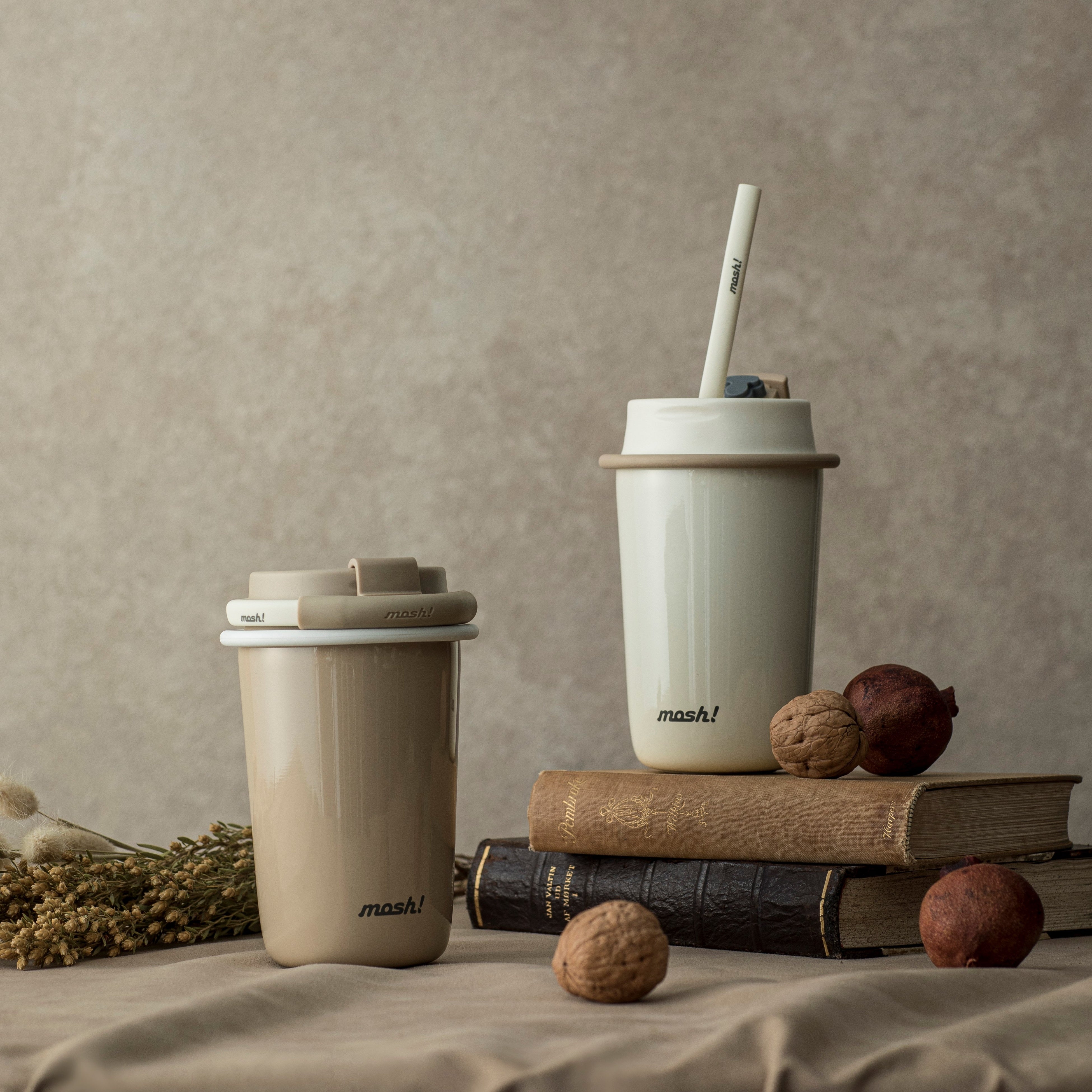 mosh!ラッテストロー付きタンブラー