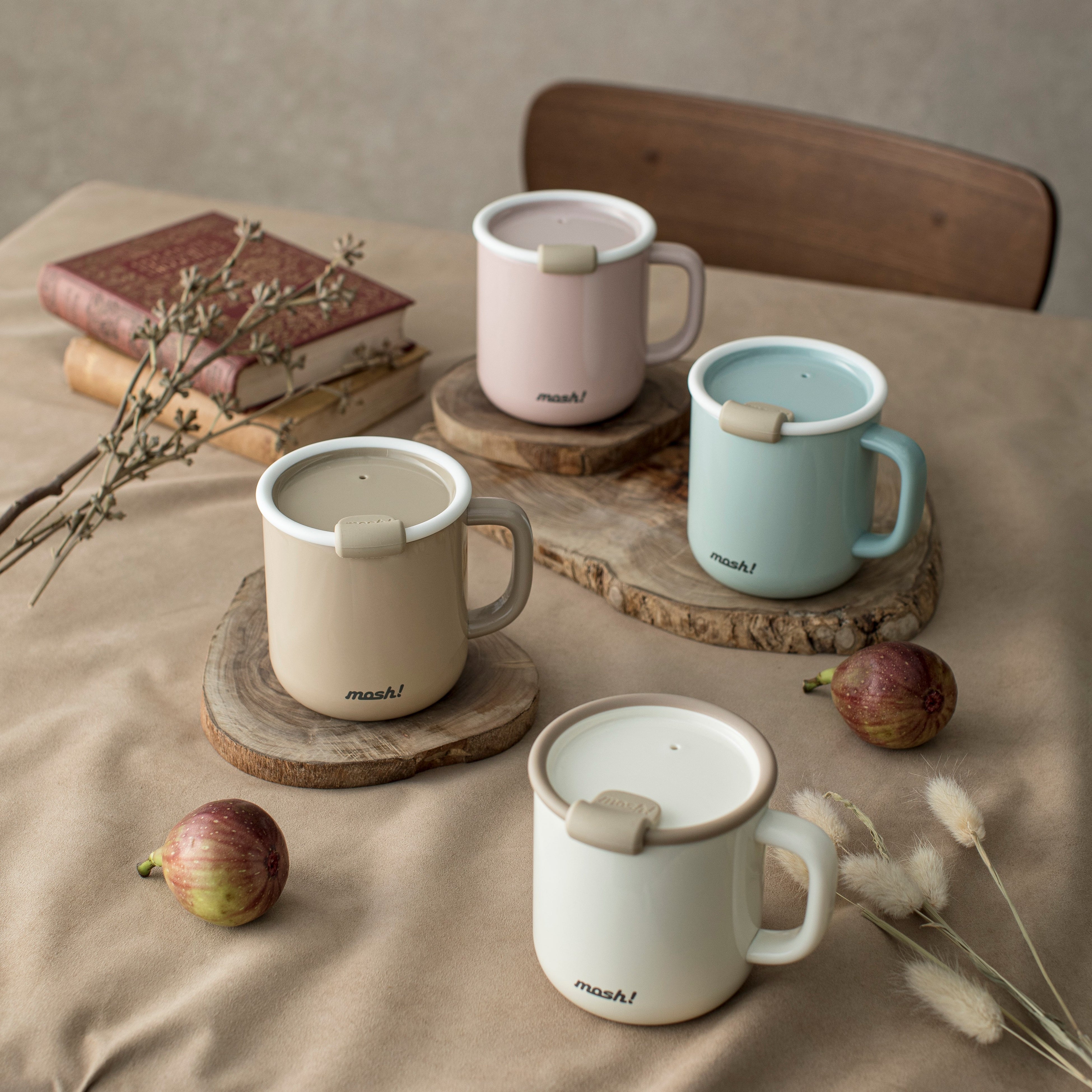 mosh!ラッテステンレスマグカップ