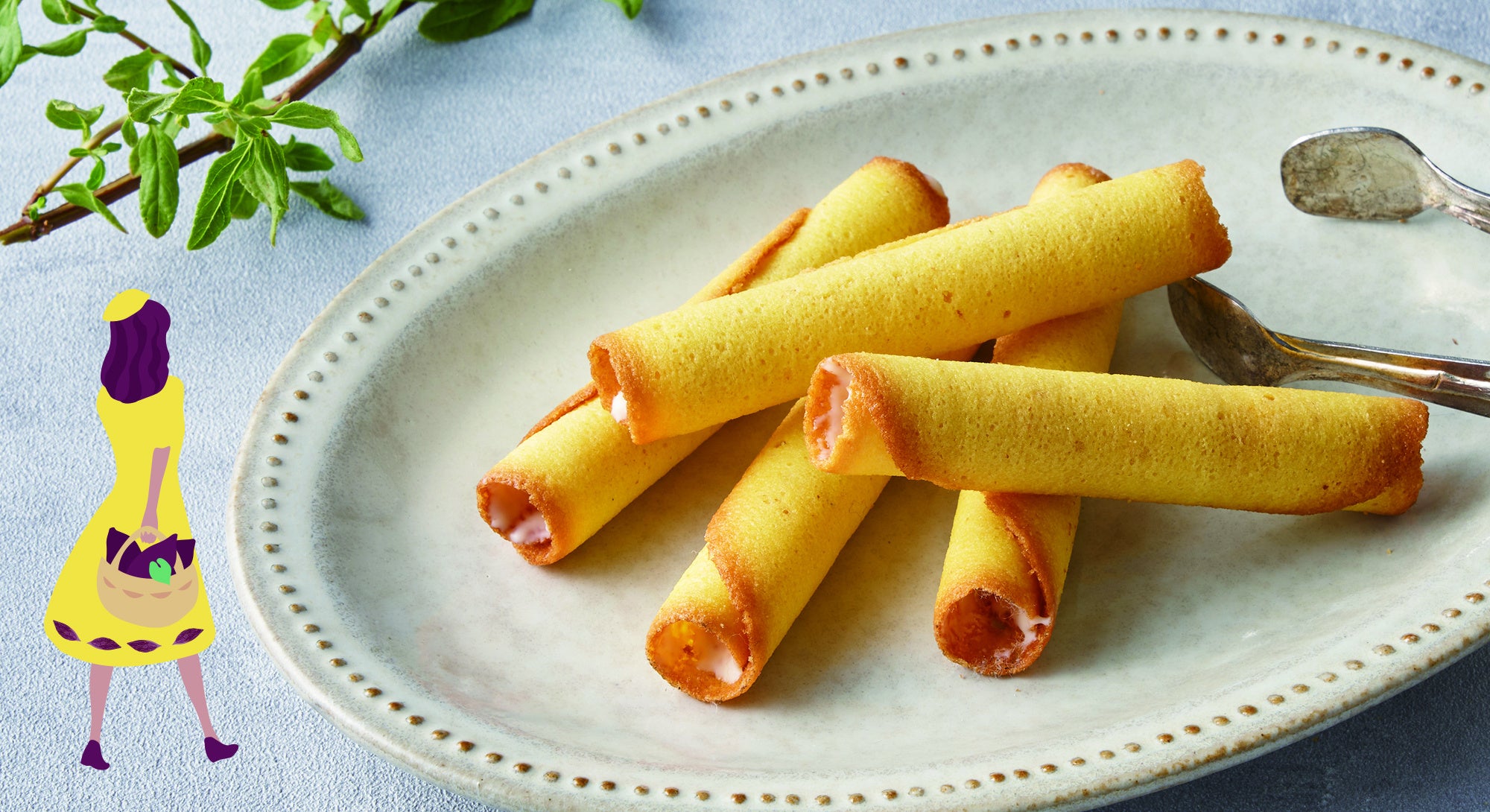 おいもラング・ド・ロールイメージ