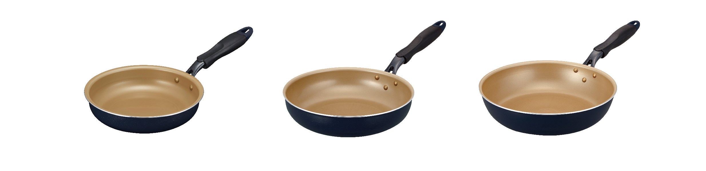 左 20cm、中央 26cm、右 28cm