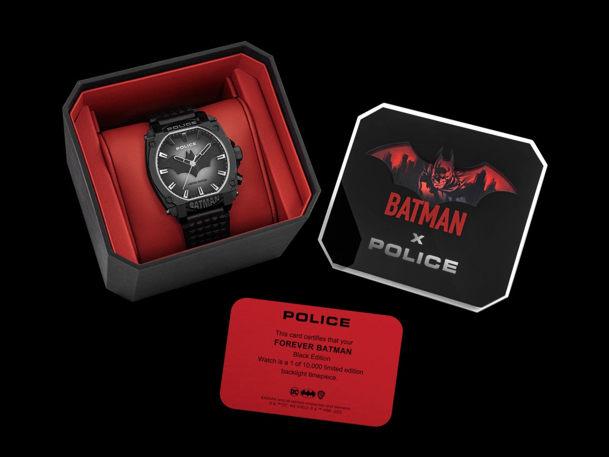 「BATMAN×POLICE」シリーズはすべてオリジナルBOX入り。