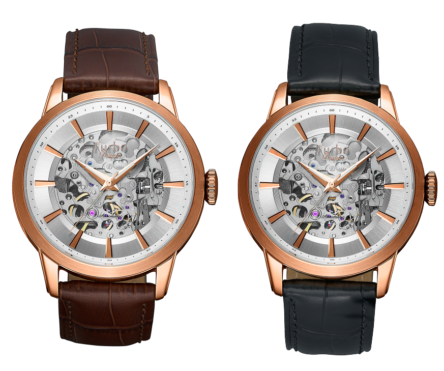 新品　フルボ　FURBO 腕時計NF04W-PGBR スケルトン 新品 フルボ FURBO 腕時計NF04W-PGBR スケルトン GEAR - pg / white