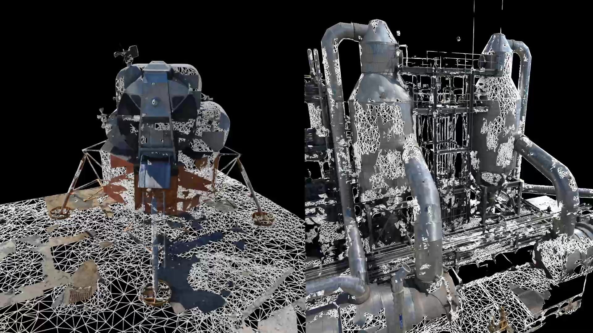 プラントでの3Dモデル作成