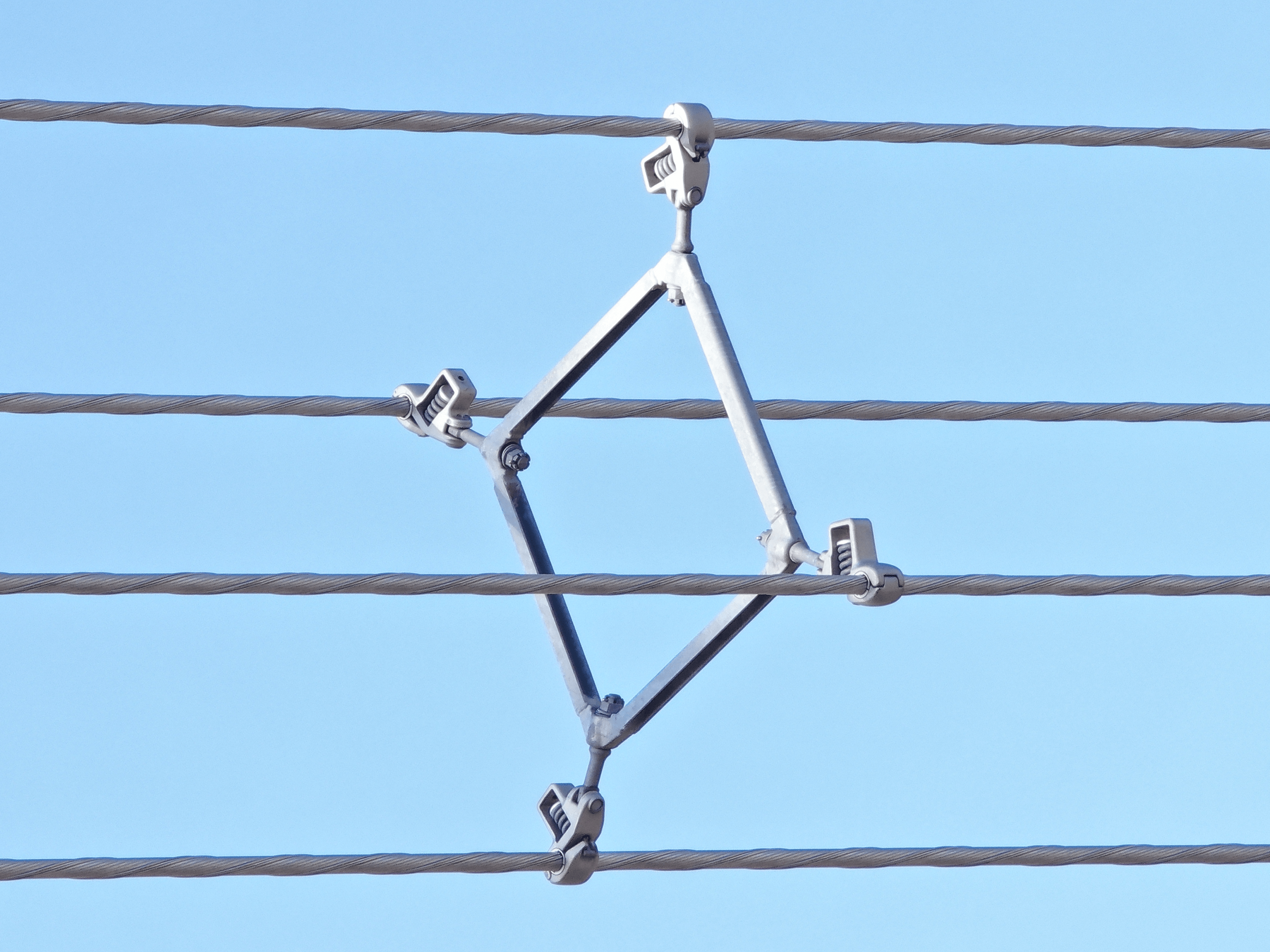 スペーサ点検モードで撮影