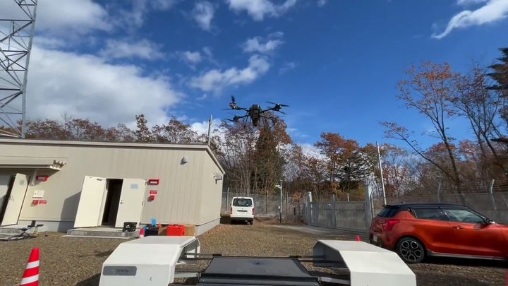 『SENSYN Drone Hub』を用いた巡視路の遠隔監視