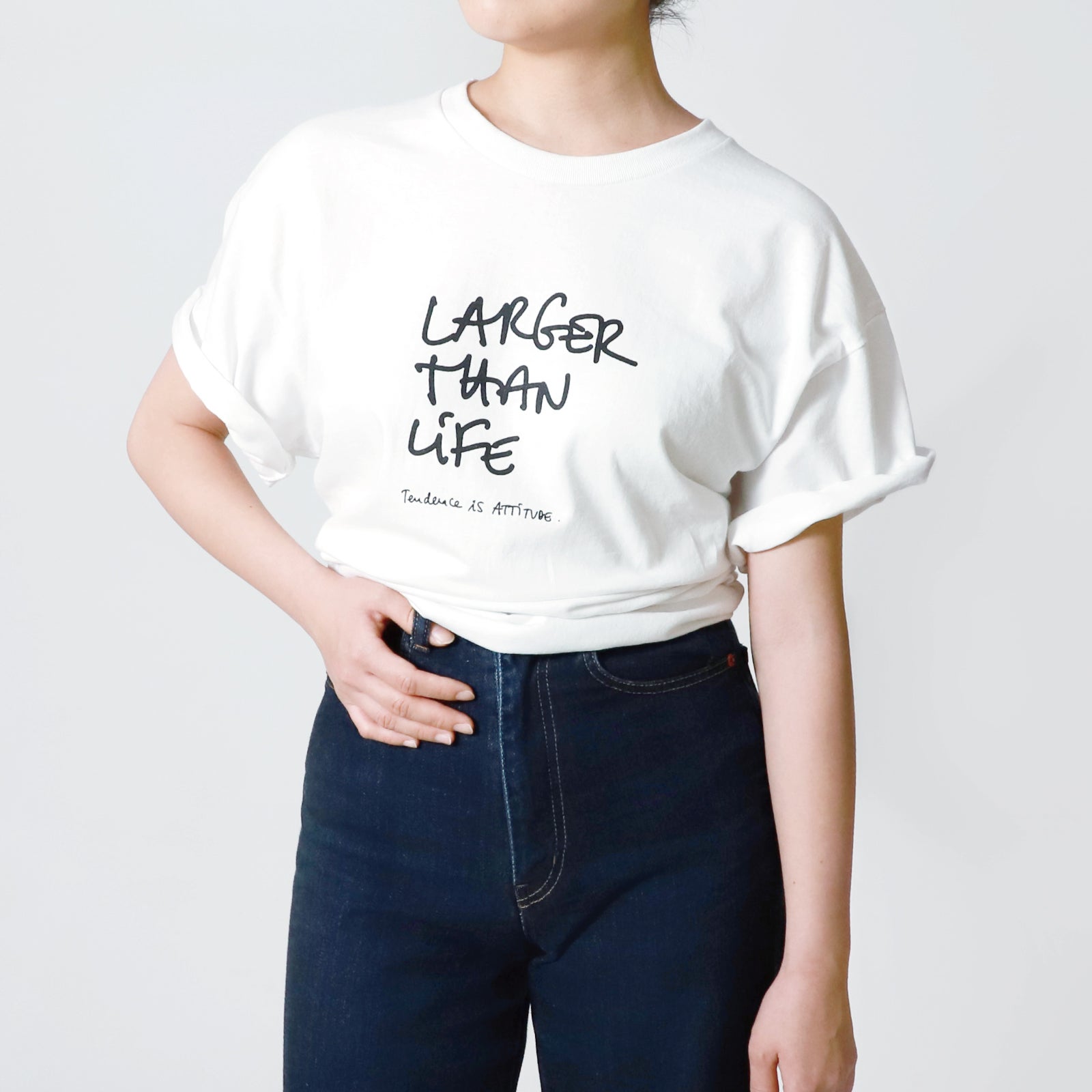 レディースモデル：158cm  Lサイズ着用