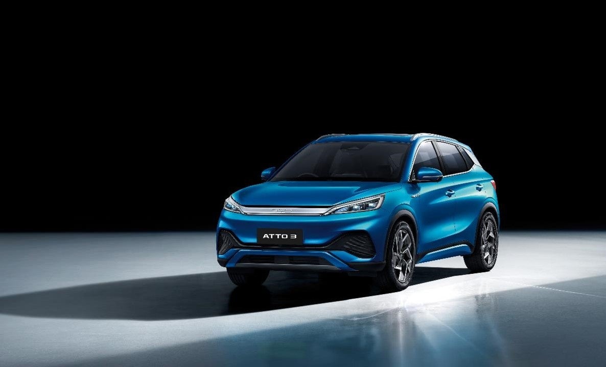 BYDのe-SUV「ATTO 3」（2023年1月販売開始）