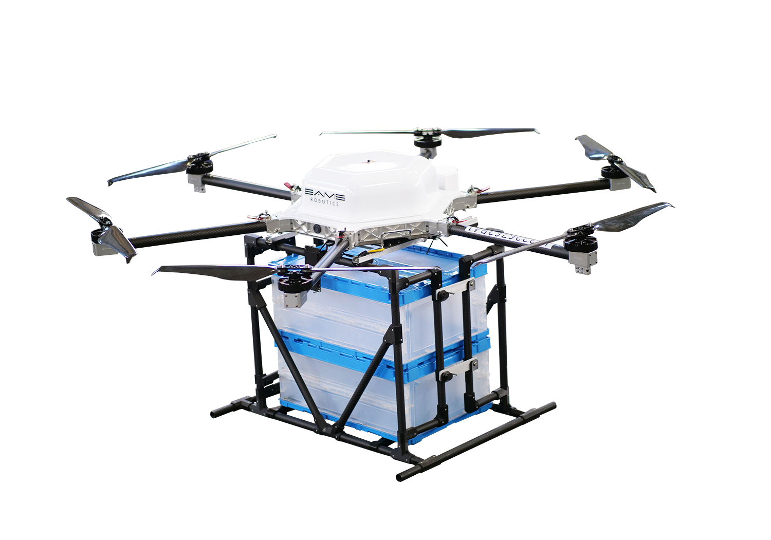 型式認証取得予定の新型ドローン(E6150）