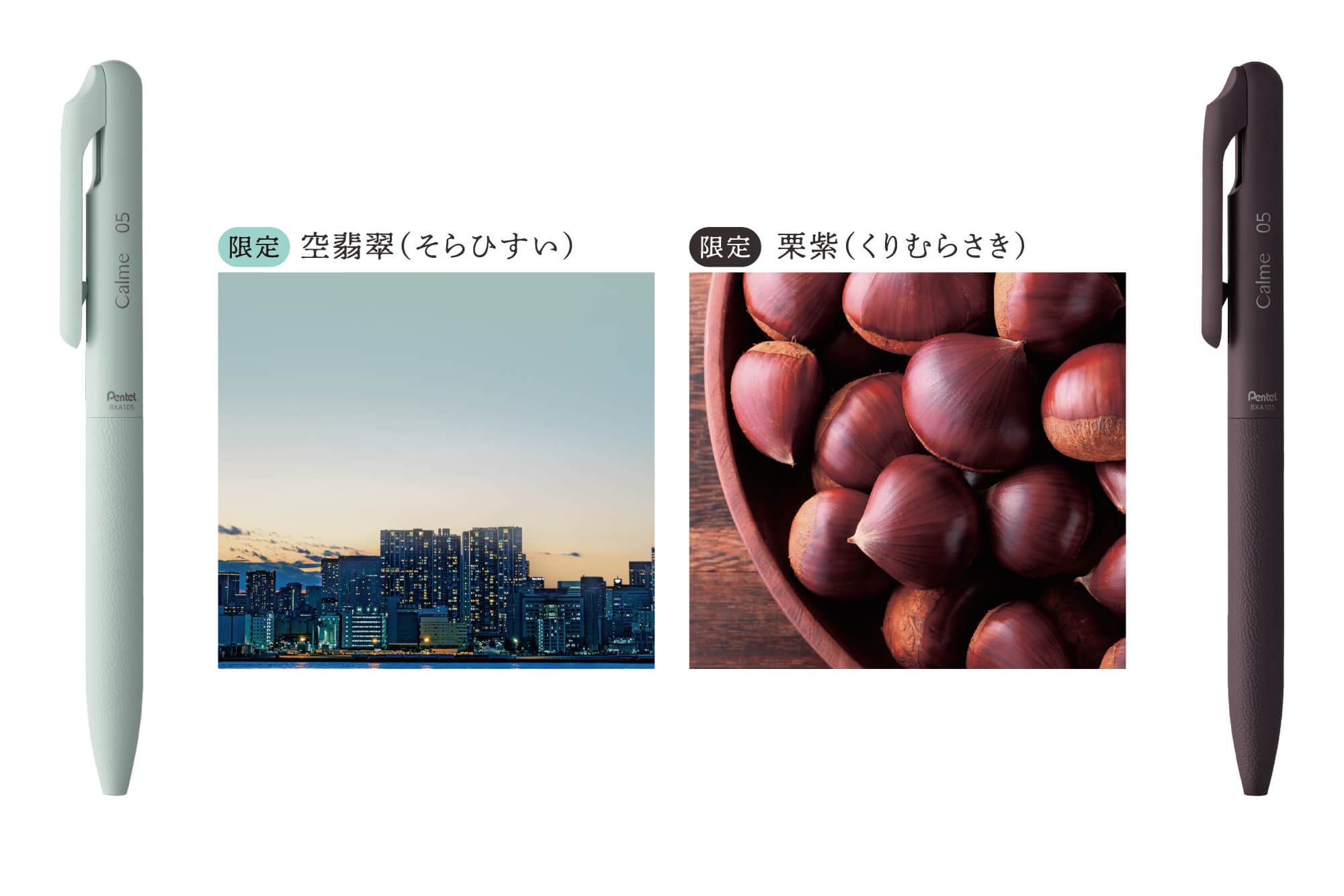 静音油性ボールペンシリーズ「Calme（カルム）」に、日常に