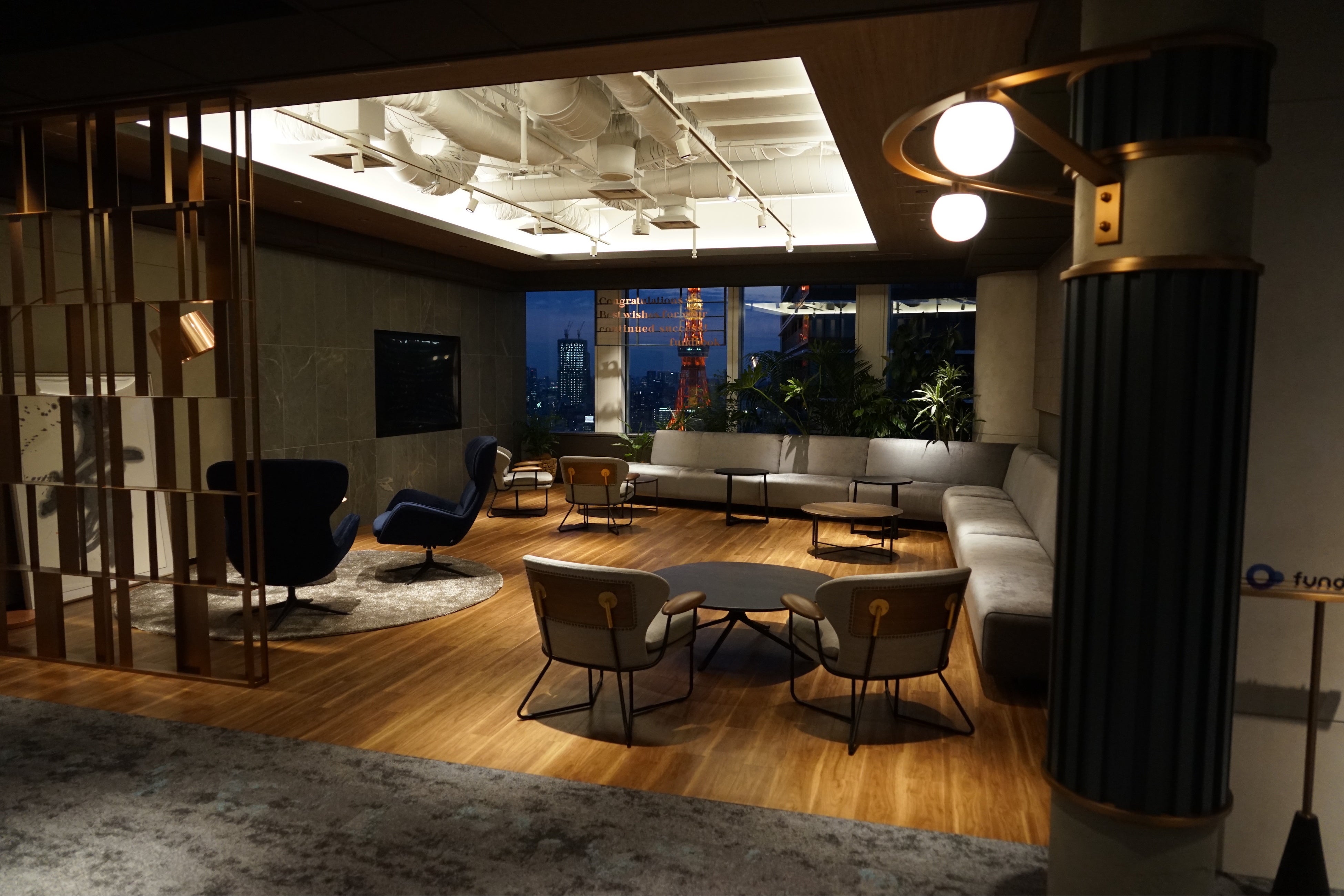 「NEO CLASSICAL」を体現した「オープンスペース」の一部。