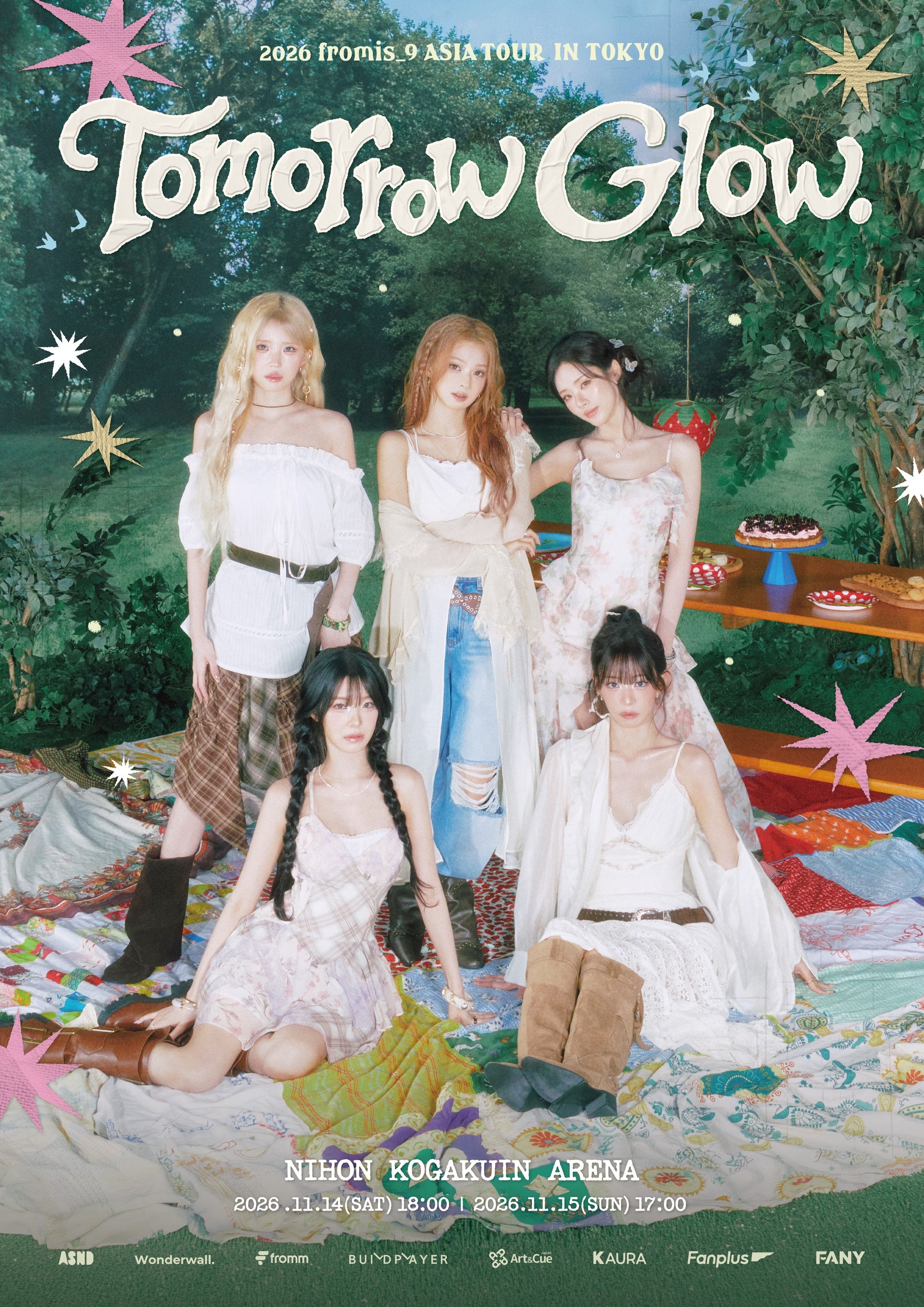 fromis_9、東京2DAYS公演開催決定！2026年日本デビューを経て、11月14日・15日に日本工学院アリーナへ