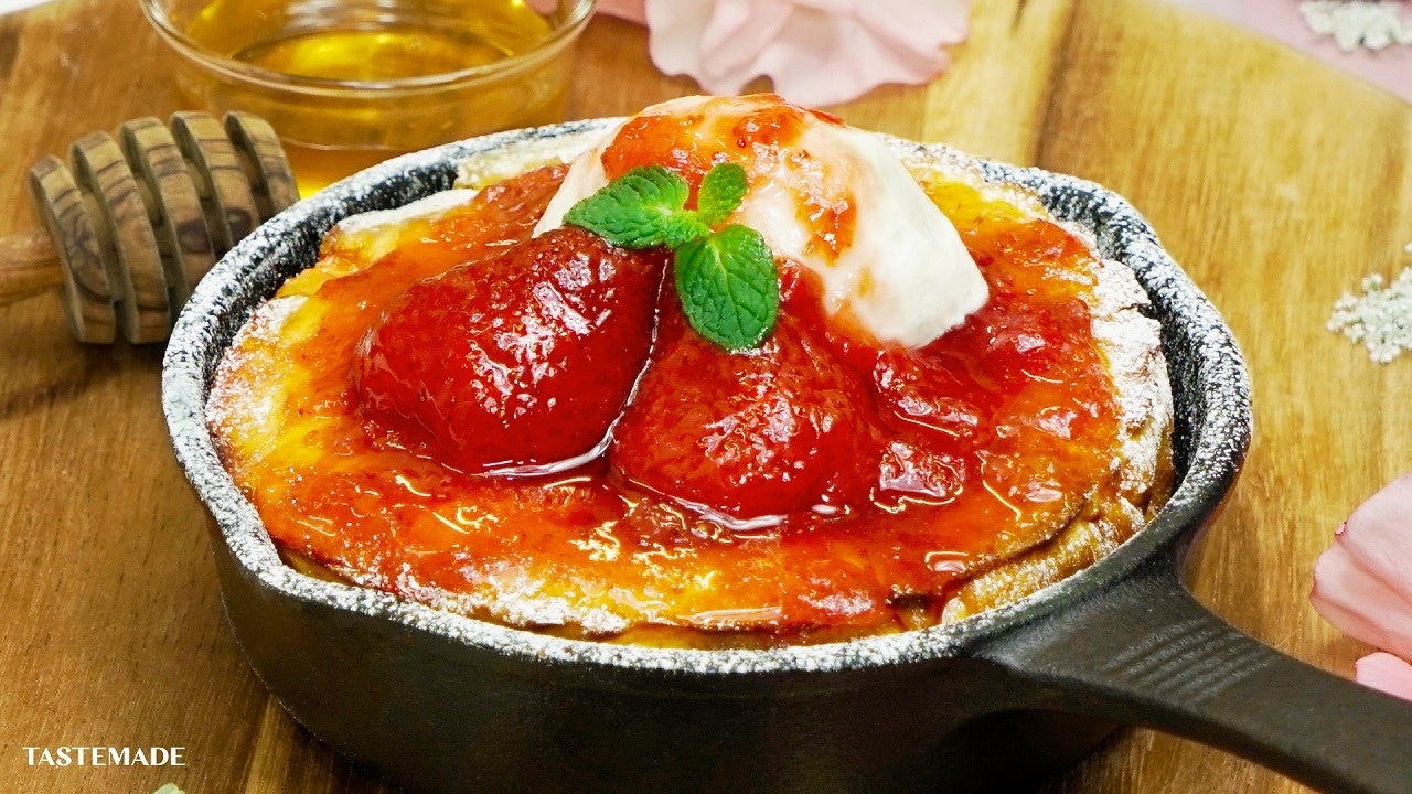 4月日はジャムの日 人気動画メディア Tastemade にて 手造りジャム と相性抜群のドイツ風パンケーキ ダッチベイビー のレシピ動画を大公開 加藤産業株式会社のプレスリリース 4月日はジャムの日 人気動画メディア Tastemade にて 手造りジャム と相性抜群のドイツ風パンケーキ ダッチベイビー のレシピ動画を大公開 加藤産業株式会社のプレスリリース