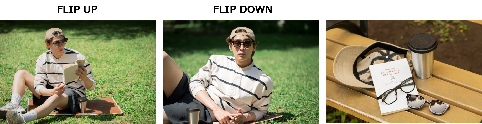 Zoff クリアカットサングラス 試着のみ ご希望によりケースあり | www