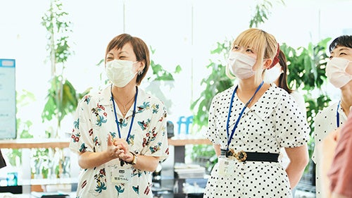 楽しく意見交換。「そこ分かって！」