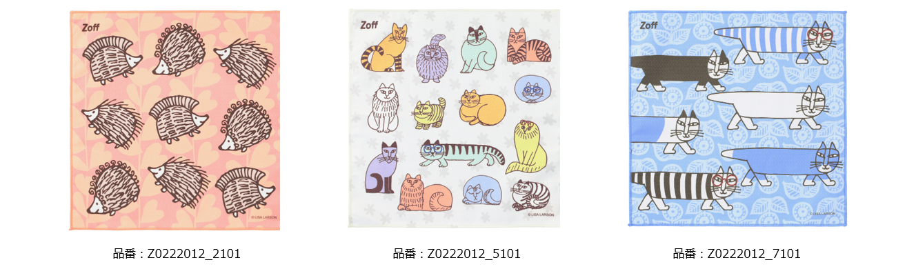 Zoff初、“日本製鯖江産「リサ・ラーソン」コレクション”が登場