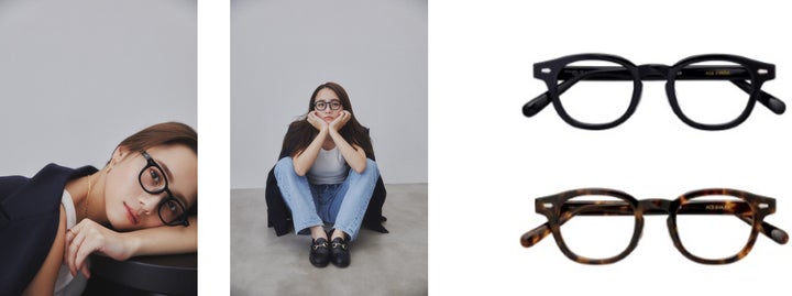 Zoff×伊原葵 コラボ サングラス メガネ ブラック ケース・拭き付き 2864-561-