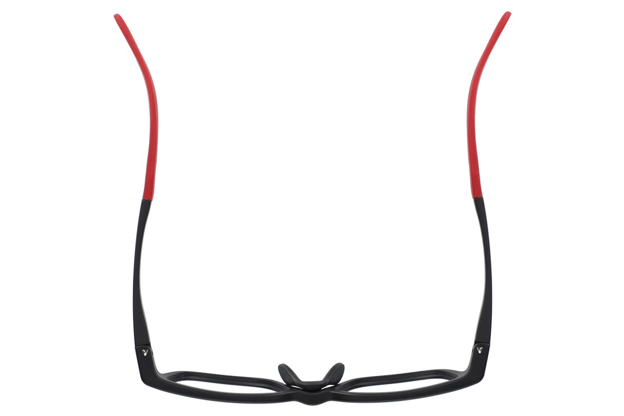 ▼メガネを上から見た図(開いた時)