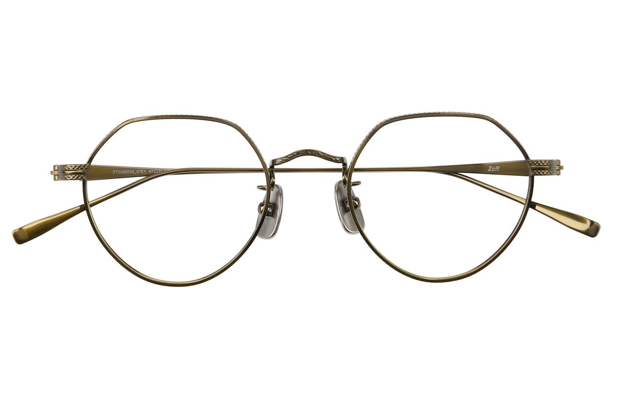 Zoff Made in Japan 鯖江産 チタン製 Zoff」の「Made in Japan」シリーズから、日本製チタンと鯖江