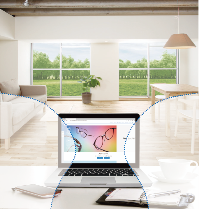 ハイクラスタイプレンズの視野