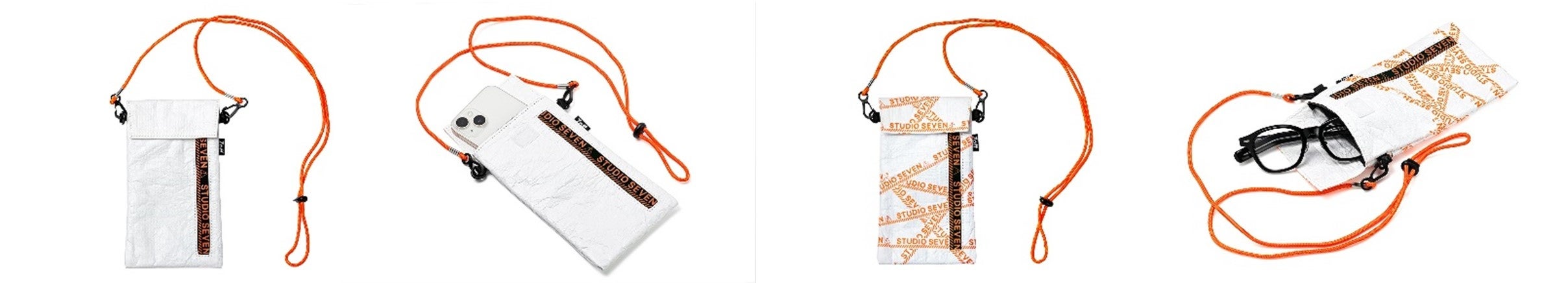 マルチポーチ SEVEN23_CASE（2種類・写真右はWEB限定）価格：¥2,400