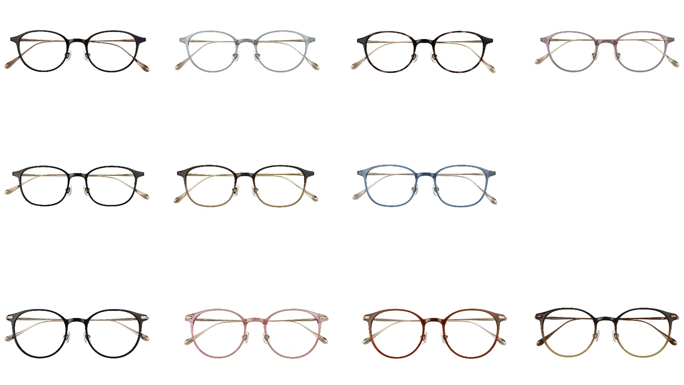 ▲ZJ241007【4色展開】（Boston）▲ZJ241008【3色展開】（Wellington）▲ZJ241009【4色展開】（Boston）