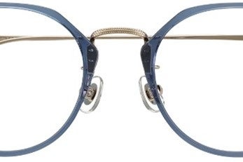 ▲ブリッジがメタルになっていることでスッキリとした印象でかけられる。 商品画像：ZJ241006_71A1