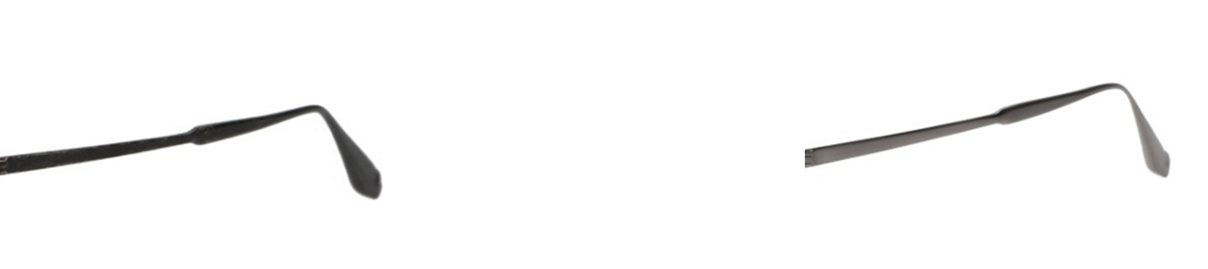 ▲オールメタルながら耳に掛かる部分が少し太くなっているデザインが新しい。 商品画像：ZF242001_16F1, ZF242G01_15F1